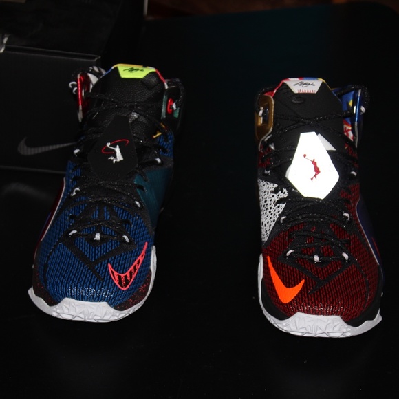 Nike LeBron 12 What the LeBron 802193-909 - Picture 2 of 7